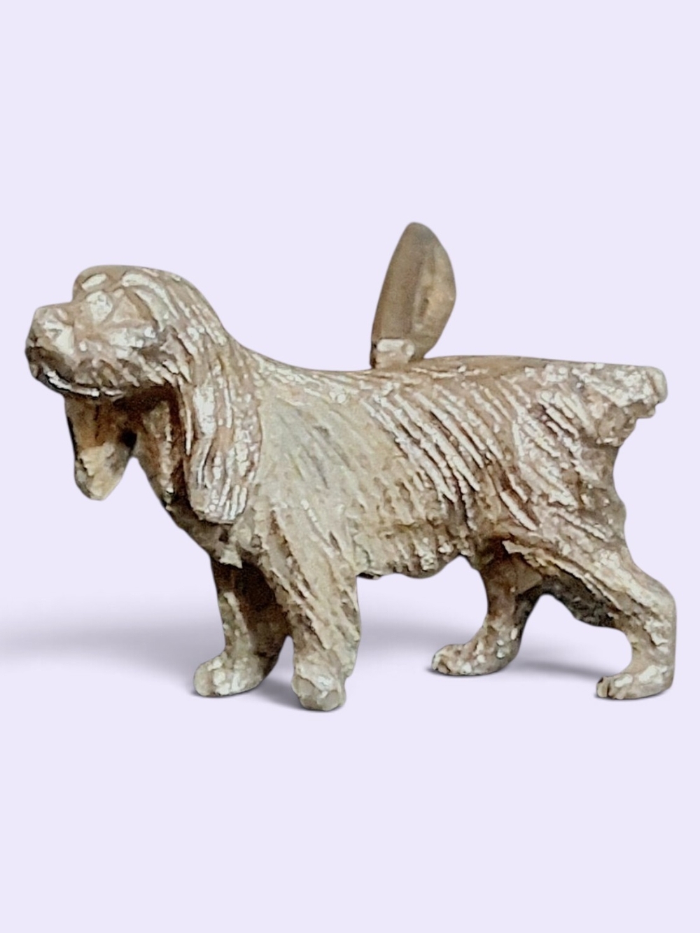 Vintage Signed Emmons Silver Tone Cocker Spaniel Dog Pin Brooch